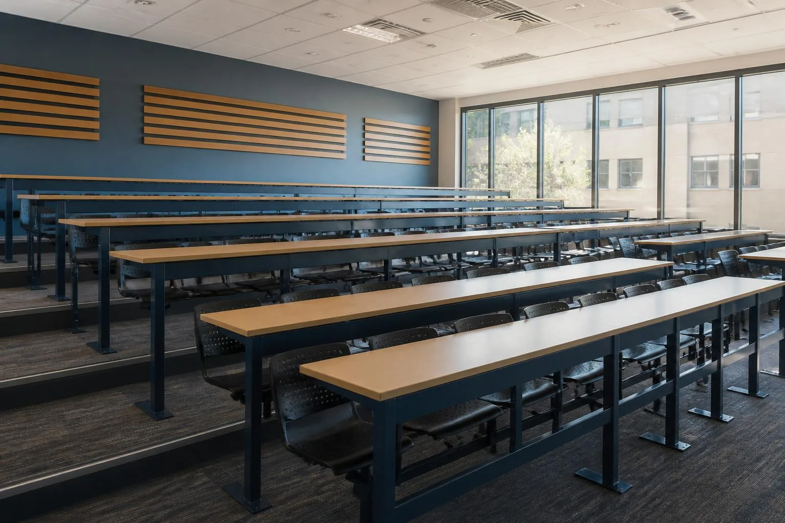 University Lecture Room Fit-Out — completed project by Top Design Solutions