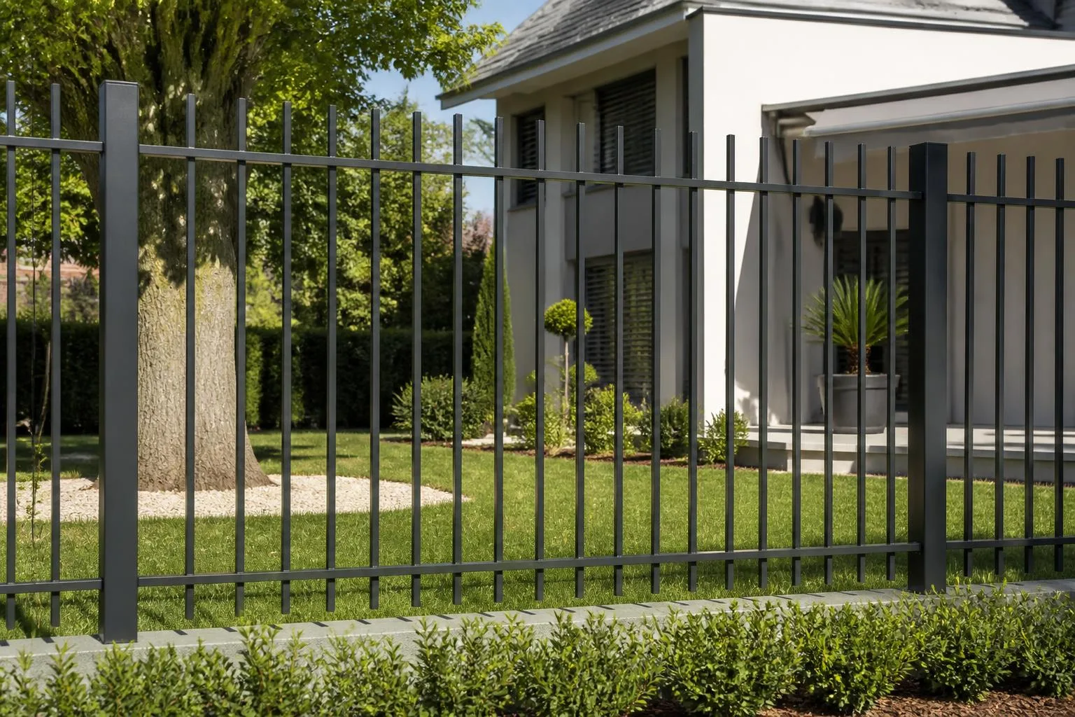 Metal Fences manufactured by Top Design Solutions in Hargeisa, Somaliland
